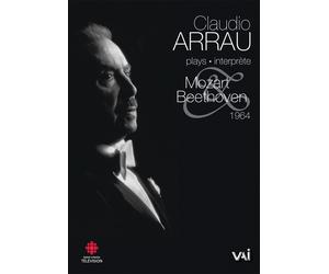 CLAUDIO ARRAU PLAYS MOZART & BEETHOVEN NEW REGION 0 DVD