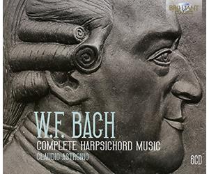 Claudio Astronio - W.F. Bach: Complete Harpsichord Music