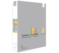 CLAUDIO/BERLINER PHILHARMONIKER ABBADO - SÄMTLICHE SINFONIEN 1-9 4 BLU-RAY NEW