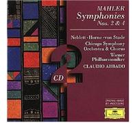 CLAUDIO/CSO ABBADO - SINFONIEN 2,4 2 CD NEW