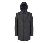 Claudio Long Overcoat - male - Geox - Single-Breasted Coats - Gray - 3XL - Coats 3XL