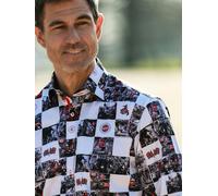 Claudio Lugli Best Of Britain Print Shirt - XXL - White