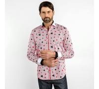 Claudio Lugli Card Symbols Print Shirt - Red - XXL