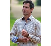 Claudio Lugli Check Patterned Shirt - XL - Blue