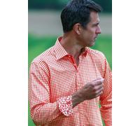 Claudio Lugli Check Patterned Shirt - XXL - Red