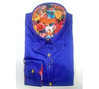 Claudio Lugli Classic Plain CLW2505 Womens Shirt - 16.0 - Blue