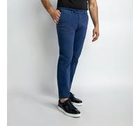 CLAUDIO LUGLI COLORED CHINO TROUSERS - 40R - INDIGO