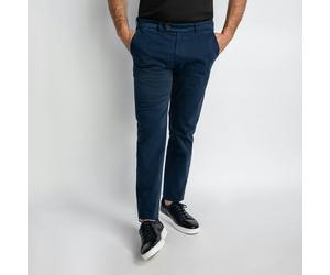 CLAUDIO LUGLI COLORED CHINO TROUSERS - 44R - Navy