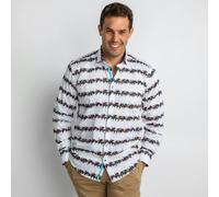 Claudio Lugli Derby Horse Race Print Shirt - 5XL