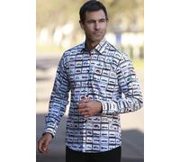 Claudio Lugli Famous Film Cars Print Shirt - 4XL - White