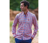 Claudio Lugli Heritage Tattersall Check CL2537 Blue - Blue - XXL