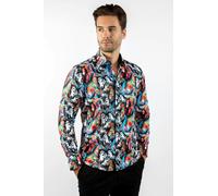Claudio Lugli Horses Of Neptune Print Shirt - Red - 4XL