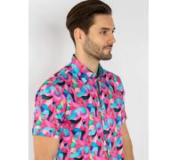 Claudio Lugli Infinite Swirls Short Sleeve Shirt - XL