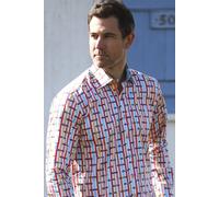 CLAUDIO LUGLI Men's The Ultimate Grand Prix Print Shirt | Size: XL CLAUDIO LUGLI Multicolor XL