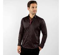 Claudio Lugli Midnight Club: Lantern Print Shirt - Black - Large