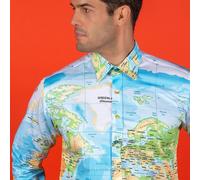 Claudio Lugli Partridges Flying Print Shirt - Large