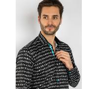Claudio Lugli Prostate Cancer Print Shirt - Black - 4XL