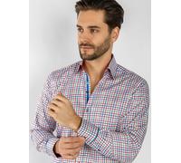 Claudio Lugli Red, White, Blue & Green Check - Medium
