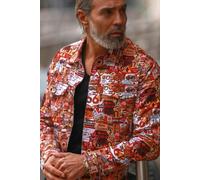 Claudio Lugli ROAD SIGNS PRINT SHACKET - XXL
