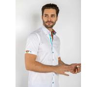 Claudio Lugli Signature Colour Short Sleeve Series - XL - White
