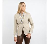 Claudio Lugli SIGNATURE EQUESTRIAN WOMENS JACKET WITH ELBOW PATCH - Beige - 20.0