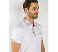 Claudio Lugli Signature Polo Shirt with Check Insert - XXL
