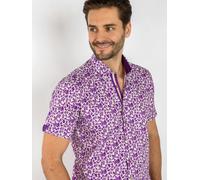 Claudio Lugli Silhouette Ornaments Short Sleeve Shirt - Bone - Large