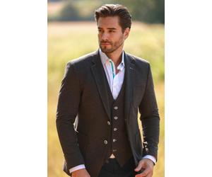 Claudio Lugli Spectrum Elegance Stretch Sport Blazer - 44 UK/ 54 EU - Dark Grey