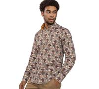 Claudio Lugli Stained Glass Saints Print Shirt-Yellow-Large