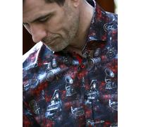 Claudio Lugli Steampunk Instrument Print Shirt - Red - XL