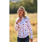 Claudio Lugli The Crown Womens Print Shirt - 12.0 - White