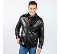 Claudio Lugli The Rebel Rider Leather Jacket - Black - 46 UK/ 56 EU