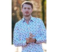 Claudio Lugli Vintage Grand Prix Shirt - Small - White