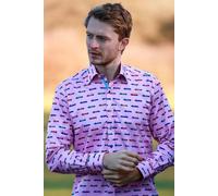 Claudio Lugli Vintage Grand Prix Shirt - XL - Pink