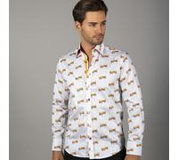 Claudio Lugli WWE: Hot Rod Rowdy Roddy Piper Print Shirt - White - XL