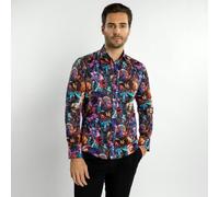 Claudio Lugli Zodiac Guardians Print Shirt - Black - XXL