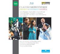 Claudio Monteverdi: Orpheus/Odysseus/Poppea (De Ridder) DVD (2015) Barrie Kosky