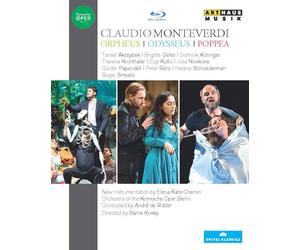 Claudio Monteverdi: Orpheus/Odysseus/Poppea (De Ridder) DVD (2015) Barrie Kosky