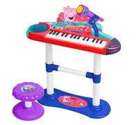 Reig Musicales With Microphone Stand And Bench Piano Multicolor