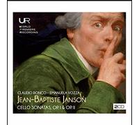 Claudio Ronco & Emanuel Vozza - Janson: Cello Sonatas Ops. I & II