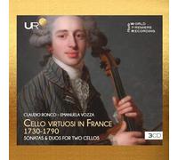 Claudio Ronco; Emanuela Vozza - Cello Viruosi in France 1730-1790 - Sonatas and Duos for Two Cellos