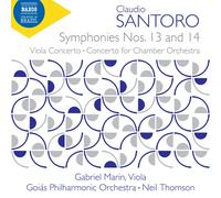 Claudio Santoro Claudio Santoro: Symphonies Nos. 13 and 14 (CD) (US IMPORT)