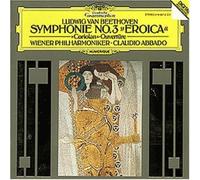 CLAUDIO/WP ABBADO - SINFONIE 3/CORIOLAN-OUV. CD NEW BEETHOVEN,LUDWIG VAN