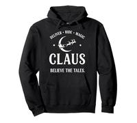 Claus Believe The Tales Christmas Magic Pullover Hoodie