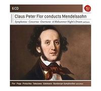 CLAUS PETER FLOR CONDUCTS MENDELSSOHN - FLOR/BAMBERGER SYMPH/POPP/... 6 CD NEW