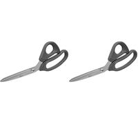 Clauss 18080 9-Inch Titanium Bonded Ultra Flex Bent Shear - Grey (Pack of 2)