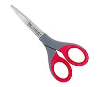 Clauss 18542 7-Inch Titanium Bonded Non-Stick Straight Scissor - Red/Grey