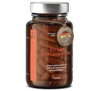 Citrus Bioflavonoids Complex with Diosmin Hesperidin and Naringin - Flavonoids Supplement Made from Bitter Orange and Grapefruit Extract - Circulation Booster - 60 Capsules - Made in Germany