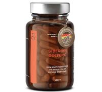 CLAV® Siberian Ginseng, 900mg Eleutherococcus Root, 60 Capsules