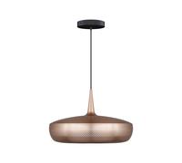Clava Dine Pendant With Rosette Brushed Copper/ Black